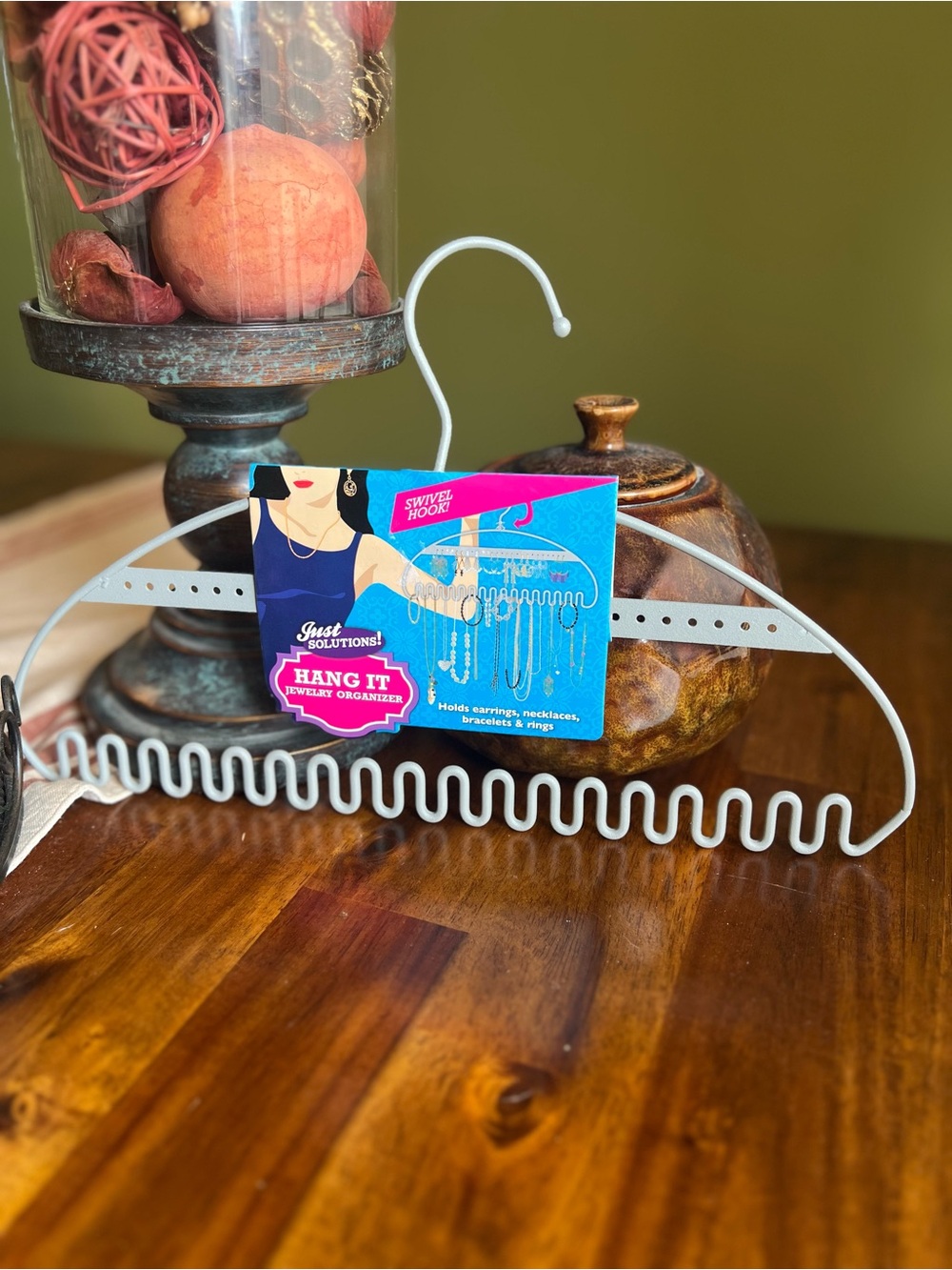 Just Solutions Jewelry Hanger Organizer